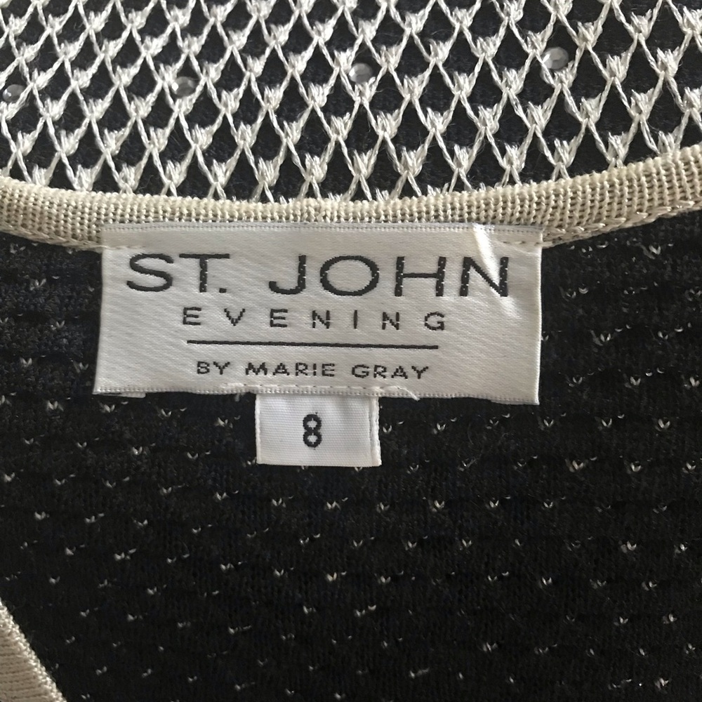 NWOT St John Cardigan Size 8 - Picture 7 of 9
